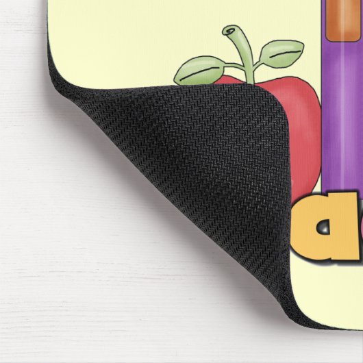 Wanzen und Äpfel Pre-K Lehrer-T-Shirts und Mousepad (Ecke)