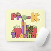 Wanzen und Äpfel Pre-K Lehrer-T-Shirts und Mousepad (Mit Mouse)