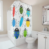 Wanzen und mehr Wanzen-Insekten Duschvorhang (Beispiel)