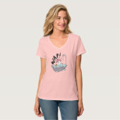 WAP-Katze in einem Tub-Tee-Shirt T-Shirt (Vorderseite Vollansicht)