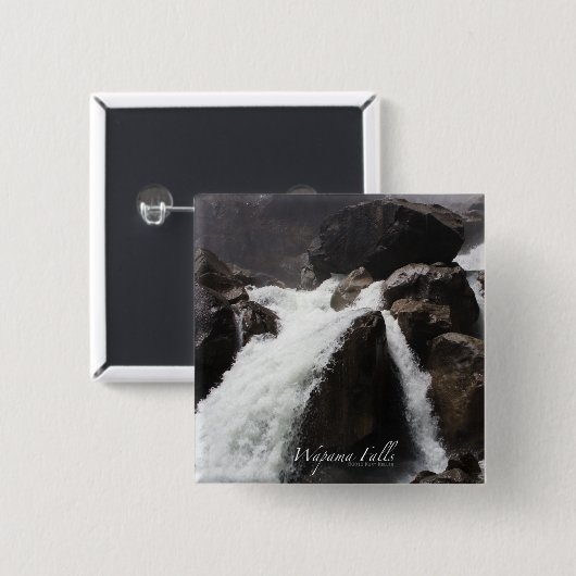 Wapama Falls Button (Vorne & Hinten)