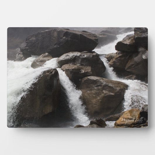 Wapama Falls Fotoplatte (Vorderseite)