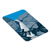 Wapama Falls Magnet (Rechte Seite)