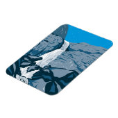 Wapama Falls Magnet (Linke Seite)
