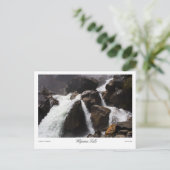 Wapama Falls Prints Postkarte (Stehend Vorderseite)