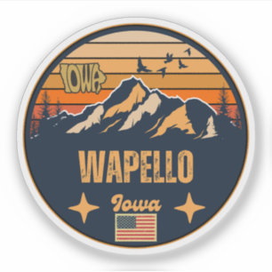 Wapello, Iowa Aufkleber