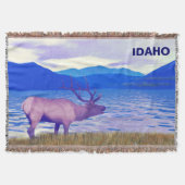 Wapiti (Elk) am See Decke (Vorderseite)