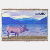 Wapiti (Elk) am See Decke (Vorderseite)