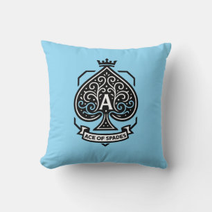 Wappen "Ace of Spades" — Kronleuchter Kissen