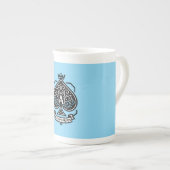 Wappen "Ace of Spades" — Kronleuchter Porzellantasse (Vorderseite Rechts)