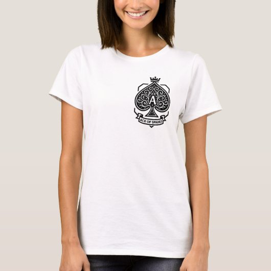 Wappen "Ace of Spades" — Kronleuchter T-Shirt (Vorderseite)
