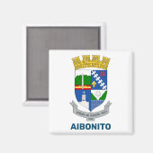 Wappen - Aibonito, Puerto Rico Magnet (Vorderseite/Rückseite)