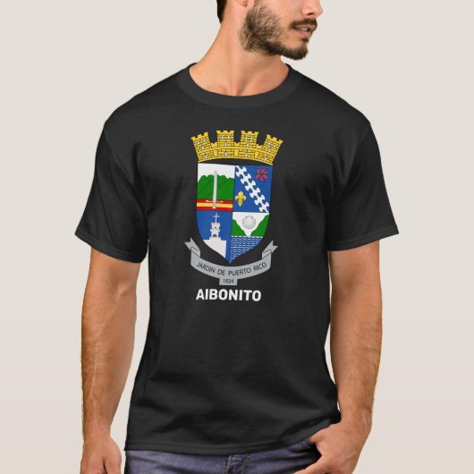 Wappen - Aibonito, Puerto Rico T-Shirt (Vorderseite)