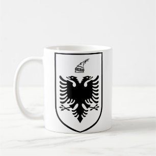 Wappen Albaniens Kaffeetasse