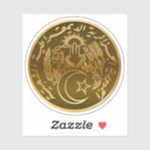 Wappen Algeriens Aufkleber (Blatt)
