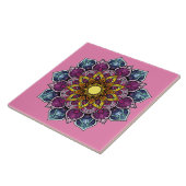 Wappen Amethyst™ Fliese (Seite)