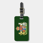 Wappen Anne Boleyn Gepäckanhänger (Vorderseite vertikal)