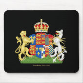 Wappen Anne Boleyn Mousepad (Vorne)