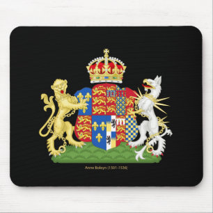 Wappen Anne Boleyn Mousepad