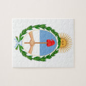 Wappen Argentiniens - Coat of arms of Argentina Puzzle (Horizontal)