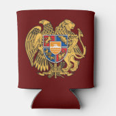Wappen Armeniens Dosenkühler (Rückseite)
