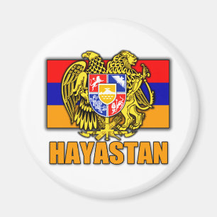 Wappen Armeniens Hayastan Magnet