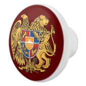 Wappen Armeniens Keramikknauf (Rechts)