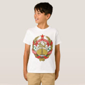 Wappen Aserbaidschans SSR T-Shirt (Vorne ganz)