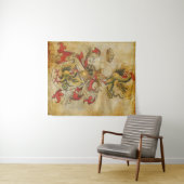 Wappen auf Pergament ver 5 Wandteppich (Beispiel (Horizontal))