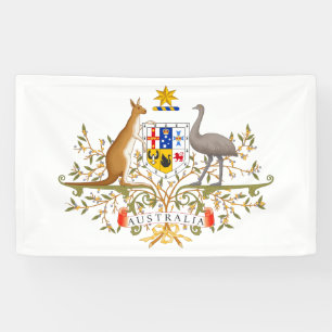 Wappen Australiens Banner
