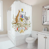 Wappen Australiens Duschvorhang (Beispiel)