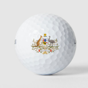Wappen Australiens Golfball
