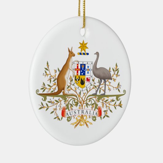 Wappen Australiens Keramik Ornament (Rechts)
