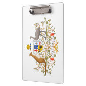 Wappen Australiens Klemmbrett (Links)