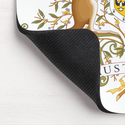 Wappen Australiens Mousepad (Ecke)