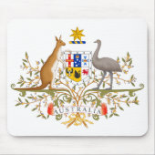 Wappen Australiens Mousepad (Vorne)