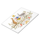 Wappen Australiens Notizblock (angewinkelt)