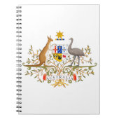 Wappen Australiens Notizblock (Vorderseite)
