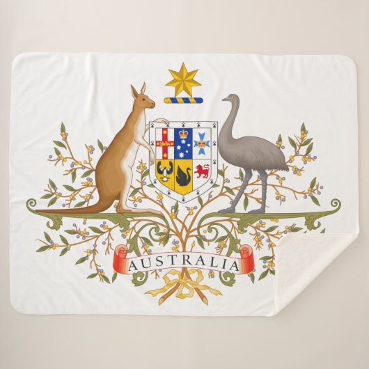 Wappen Australiens Sherpadecke (Vorderseite (Horizontal))