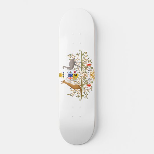 Wappen Australiens Skateboard (Vorderseite)
