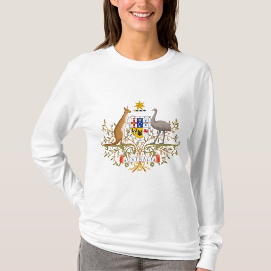 Wappen Australiens T-Shirt (Vorderseite)