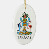 Wappen - Bahamas Keramik Ornament (Rechts)