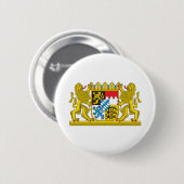 Wappen Bayern-offiziellen Deutschland-Symbols Button (Vorne & Hinten)