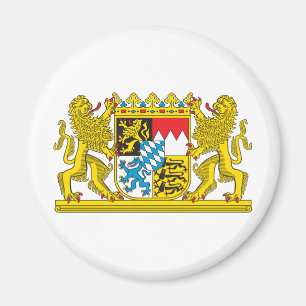 Wappen Bayern-offiziellen Deutschland-Symbols Magnet