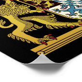 Wappen Bayerns - DEUTSCHLAND Poster (Ecke)