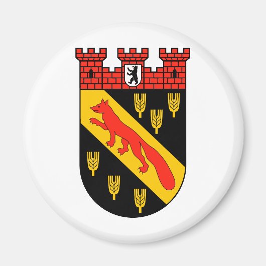 Wappen Berlin-Reinickendorf Magnet (Vorne)