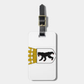 Wappen Berlins (Deutschland) Gepäckanhänger (Vorderseite vertikal)