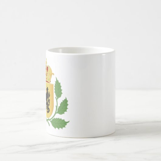 Wappen-Blätter Kaffeetasse (Mittel)