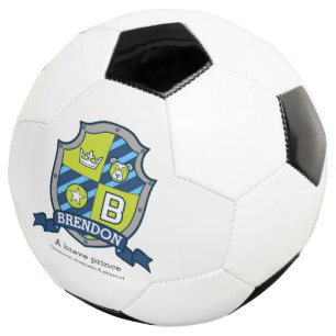 Wappen Buchstabe B grüner Bärenstar Brendon Fußball