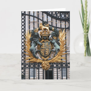 Wappen Buckingham Palace London England Karte
